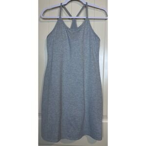 KYODAN Sports Dress built in shorts and bra gray athleisure athletic sz M GUC
